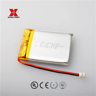 Batería de polímero de litio 550 mah 3,7 v